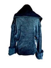 Load image into Gallery viewer, ALAIA PARIS FALL 1991 RUNWAY RARE JACKET CARDIGAN THICK CHENILLE SWEATER VINTAGE