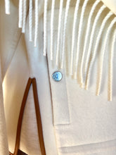 Load image into Gallery viewer, HERMES FRINGE DOUBLE FACE CASHMERE LAMBSKIN JACKET COAT PONCHO CAPE $10,000