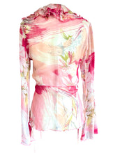 Load image into Gallery viewer, BLUMARINE ANNA MOLINARI VINTAGE 2000s SILK CHIFFON BLOUSE