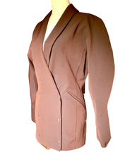 Load image into Gallery viewer, NULLE PART AILLEURS BAUDURET ICONIC 1980s ELASTIC JACKET SKIRT SET