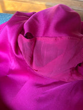 Load image into Gallery viewer, CHANEL 1991 AUTUMN HOT PINK BOUCLE TWEED DENIM JEAN CONTRAST JACKET