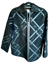 Load image into Gallery viewer, HERMÈS 2025 CASHMERE LEATHER PEACOAT JACKET NEW