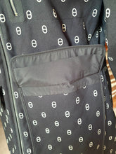 Load image into Gallery viewer, HERMES NAVY BLUE CHAÎNE D’ANCRE REVERSIBLE PARKA JACKET QUILTED COAT