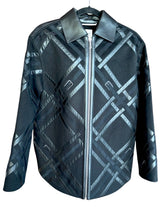 Load image into Gallery viewer, HERMÈS 2025 CASHMERE LEATHER PEACOAT JACKET NEW