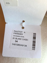 Load image into Gallery viewer, HERMES FRINGE DOUBLE FACE CASHMERE LAMBSKIN JACKET COAT PONCHO CAPE $10,000