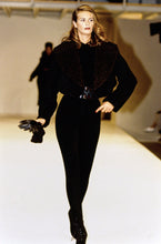 Load image into Gallery viewer, ALAIA PARIS FALL 1991 RUNWAY RARE JACKET CARDIGAN THICK CHENILLE SWEATER VINTAGE
