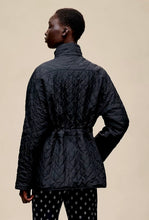 Load image into Gallery viewer, HERMES NAVY BLUE CHAÎNE D’ANCRE REVERSIBLE PARKA JACKET QUILTED COAT