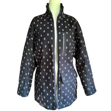 Load image into Gallery viewer, HERMES NAVY BLUE CHAÎNE D’ANCRE REVERSIBLE PARKA JACKET QUILTED COAT