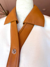 Load image into Gallery viewer, HERMES FRINGE DOUBLE FACE CASHMERE LAMBSKIN JACKET COAT PONCHO CAPE $10,000