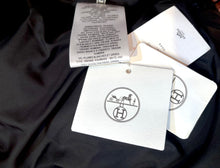 Load image into Gallery viewer, HERMES BLACK LEATHER PUFFER DOWN JACKET COAT $16,000 NEW TAGS