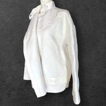 Load image into Gallery viewer, HERMES DOUBLE FACE CASHMERE LEATHER EMBROIDERED EXCEPTIONAL JACKET COAT NEW