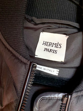 Load image into Gallery viewer, HERMÈS LONG DIAMOND QUILTED DOWN PUFFER COAT JACKET NEW $4,425