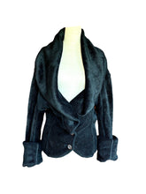 Load image into Gallery viewer, ALAIA PARIS FALL 1991 RUNWAY RARE JACKET CARDIGAN THICK CHENILLE SWEATER VINTAGE