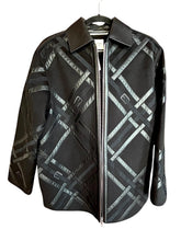 Load image into Gallery viewer, HERMÈS 2025 CASHMERE LEATHER PEACOAT JACKET NEW