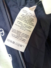 Load image into Gallery viewer, HERMES NAVY BLUE CHAÎNE D’ANCRE REVERSIBLE PARKA JACKET QUILTED COAT