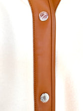 Load image into Gallery viewer, HERMES FRINGE DOUBLE FACE CASHMERE LAMBSKIN JACKET COAT PONCHO CAPE $10,000