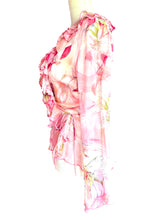 Load image into Gallery viewer, BLUMARINE ANNA MOLINARI VINTAGE 2000s SILK CHIFFON BLOUSE