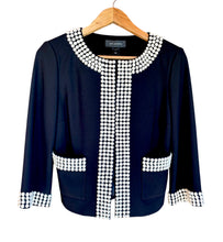 Load image into Gallery viewer, ST JOHN PEARL EMBELLISHED COCO JACKET NWT