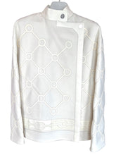 Load image into Gallery viewer, HERMES DOUBLE FACE CASHMERE LEATHER EMBROIDERED EXCEPTIONAL JACKET COAT NEW