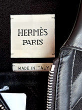 Load image into Gallery viewer, HERMÈS 2025 CASHMERE LEATHER PEACOAT JACKET NEW