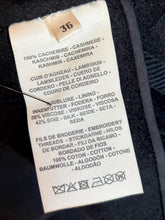 Load image into Gallery viewer, HERMÈS 2025 CASHMERE LEATHER PEACOAT JACKET NEW