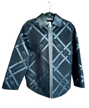 Load image into Gallery viewer, HERMÈS 2025 CASHMERE LEATHER PEACOAT JACKET NEW