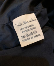 Load image into Gallery viewer, NULLE PART AILLEURS BAUDURET 1980s ICONIC BLACK TUXEDO JACKET SKIRT SET