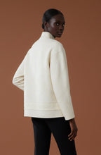 Load image into Gallery viewer, HERMES DOUBLE FACE CASHMERE LEATHER EMBROIDERED EXCEPTIONAL JACKET COAT NEW