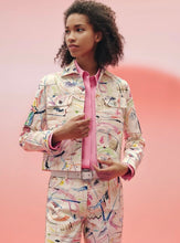 Load image into Gallery viewer, HERMÈS EMBROIDERED CHEVALOSCOPE DENIM JACKET 2023 NEW WITH TAGS $5,500