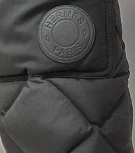 Load image into Gallery viewer, HERMÈS LONG DIAMOND QUILTED DOWN PUFFER COAT JACKET NEW $4,425