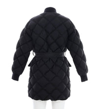 Load image into Gallery viewer, HERMÈS LONG DIAMOND QUILTED DOWN PUFFER COAT JACKET NEW $4,425