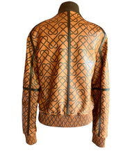Load image into Gallery viewer, HERMES EQUESTRIAN PRINTED LEATHER BOMBER JACKET NEW