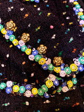 Load image into Gallery viewer, CHANEL 2010 PARIS SHANGHAI PRE FALL EMBROIDERED BEADED TWEED JACKET
