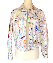 Load image into Gallery viewer, HERMÈS EMBROIDERED CHEVALOSCOPE DENIM JACKET 2023 NEW WITH TAGS $5,500