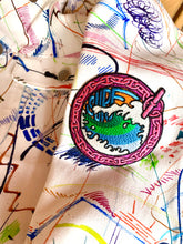Load image into Gallery viewer, HERMÈS EMBROIDERED CHEVALOSCOPE DENIM JACKET 2023 NEW WITH TAGS $5,500