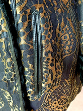 Load image into Gallery viewer, OSCAR DE LA RENTA ASTRAKHAN LAMB FUR LEATHER PREFALL 2014-15 JACKET COAT NEW