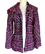 Load image into Gallery viewer, CHANEL LESAGE PINK RIBBON TWEED 2013 RUNWAY JACKET SKIRT SET