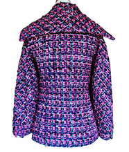 Load image into Gallery viewer, CHANEL LESAGE PINK RIBBON TWEED 2013 RUNWAY JACKET SKIRT SET