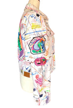 Load image into Gallery viewer, HERMÈS EMBROIDERED CHEVALOSCOPE DENIM JACKET 2023 NEW WITH TAGS $5,500