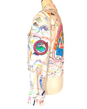 Load image into Gallery viewer, HERMÈS EMBROIDERED CHEVALOSCOPE DENIM JACKET 2023 NEW WITH TAGS $5,500