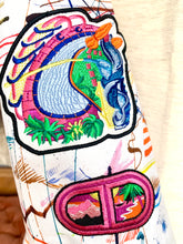 Load image into Gallery viewer, HERMÈS EMBROIDERED CHEVALOSCOPE DENIM JACKET 2023 NEW WITH TAGS $5,500
