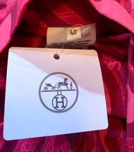 Load image into Gallery viewer, HERMÈS FANTASIE D’ETRIERS PINK WINDBREAKER JACKET NEW 2023