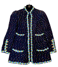 Load image into Gallery viewer, CHANEL 2010 PARIS SHANGHAI PRE FALL EMBROIDERED BEADED TWEED JACKET
