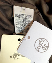 Load image into Gallery viewer, HERMES EQUESTRIAN PRINTED LEATHER BOMBER JACKET NEW