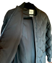 Load image into Gallery viewer, HERMÈS LONG DIAMOND QUILTED DOWN PUFFER COAT JACKET NEW $4,425