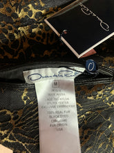 Load image into Gallery viewer, OSCAR DE LA RENTA ASTRAKHAN LAMB FUR LEATHER PREFALL 2014-15 JACKET COAT NEW