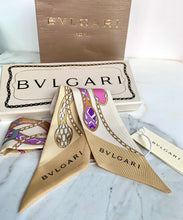 Load image into Gallery viewer, BVLGARI BULGARI SERPENTI SILK TWILLY