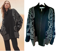 Load image into Gallery viewer, HERMÈS CASHMERE 2023 COAT JACKET BRIDES DE GALA