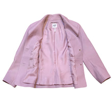 Load image into Gallery viewer, HERMÈS PINK MAUVE LEATHER BLAZER JACKET NEW