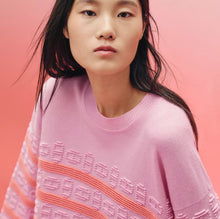 Load image into Gallery viewer, HERMÈS CHAÎNE D’ANCRE PINK 2023 CASHMERE SWEATER NEW WITH TAGS